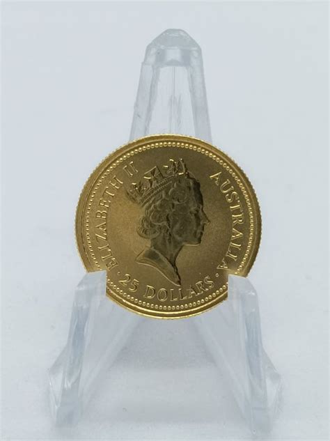 Australien 25 Dollars 1987 Elizabeth II Gold Nugget Kaufen Auf