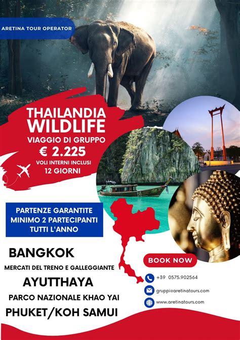 Tour Di Gruppo Thailandia Wildlife Turismo In Asia