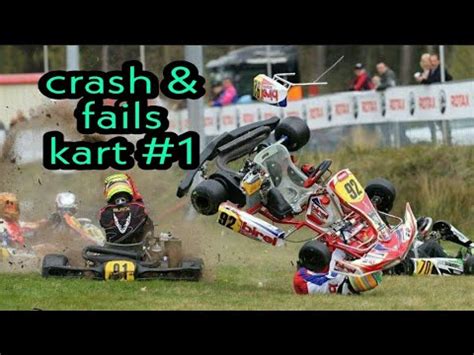 Go Kart Crash Fails Compilation 1 YouTube