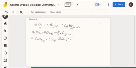 Solved Balance Each Of The Following Chemical Equations A N G O G