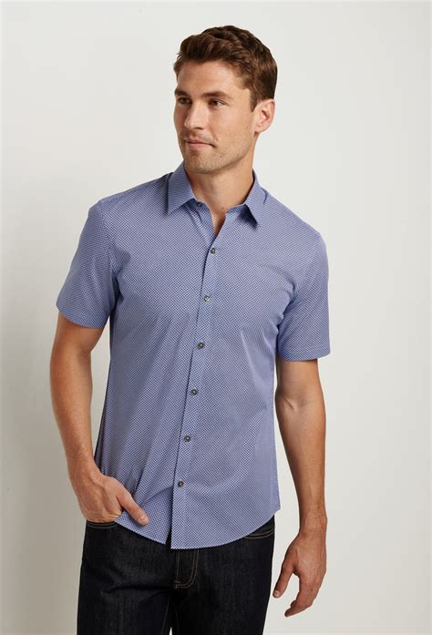 Men's Casual Short Sleeve Button Down Shirt – ZACHARY PRELL OFFICIAL ...