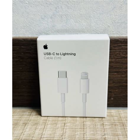 Apple蘋果原廠usb C對light連接線 1公尺 （正原廠公司貨） 蝦皮購物