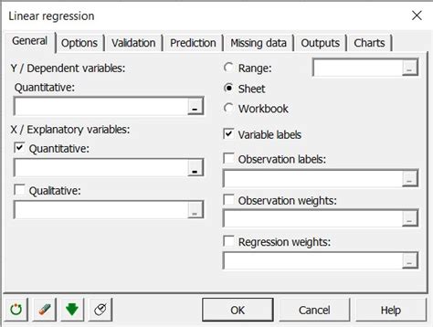 Ordinary Least Squares Regression Ols Statistical Software For Excel