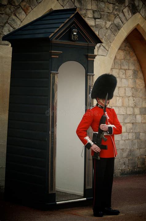 Guardias Reales Buckingham Palace Londres Fotograf A Editorial