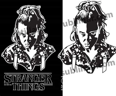 Stranger Things Svg Png Vector Plantillas Para Sublimar