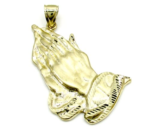 Sale K Praying Hands Pendant In Stock