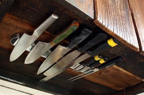 8 Brilliant Ideas For Storing Kitchen Knives