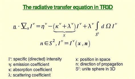 Tr3d 3d Optically Thick Nlte Radiative Transfer