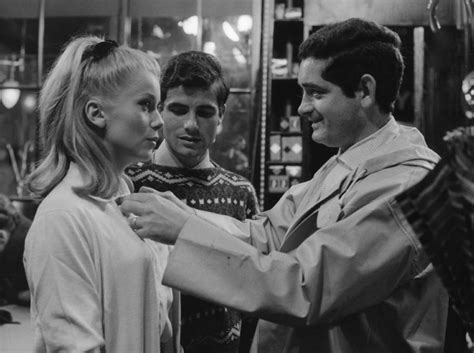 Catherine Deneuve and Jacques Demy on the set of Les Parapluies de ...