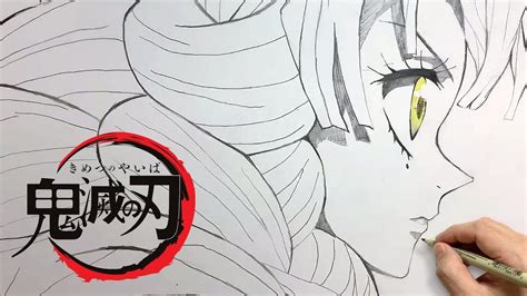 Step By Step Guide How To Draw Mitsuri Kanroji From Demon Slayer