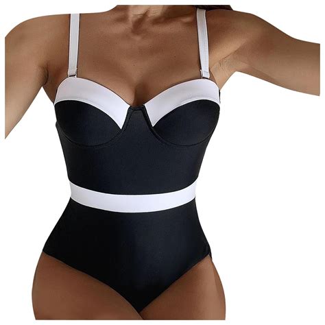 Temperament Bikini Beach Women S Tight Swimwear With Padded Sexy