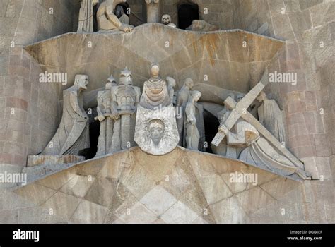 Sagrada Familia Sculture Esterno Immagini E Fotografie Stock Ad Alta