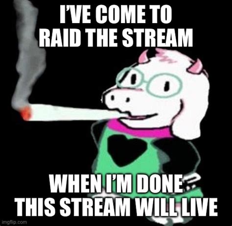 Ralsei Smoking Imgflip