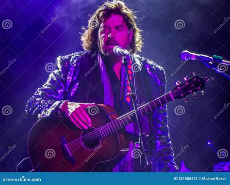 Alan Parsons Op Stage En Live Portret Redactionele Fotografie Image