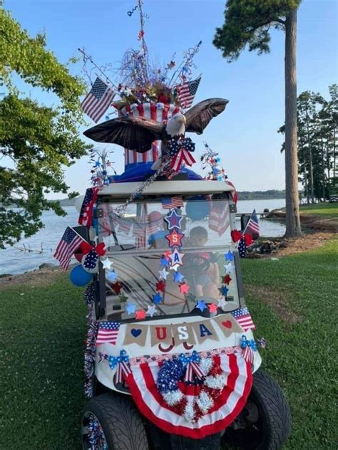 4th Of July Golf Cart Parade Golf Cart Decorations Patriotic