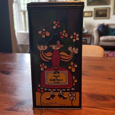 Vintage Other Vintage Collector Grand Marnier Romero Britto Tin