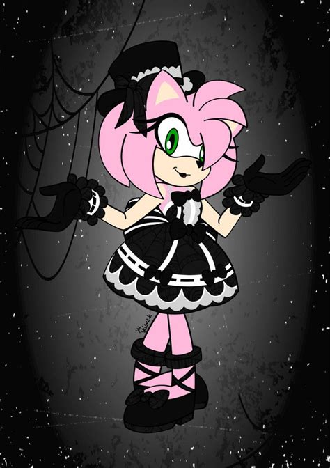 Halloween Amy By Kuyangkuyang On Deviantart Amy Rose Rosé