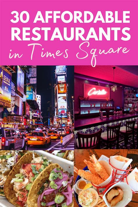 Our top 30 restaurants in times square nyc for every budget – Artofit