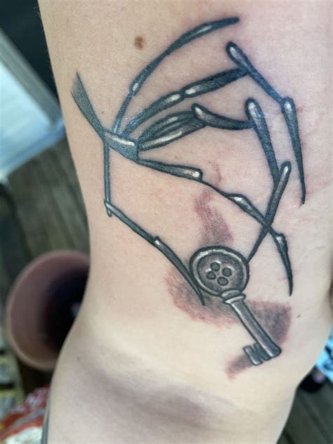 Coraline Tattoo Coraline Tattoo Key Tattoos Key Tattoo