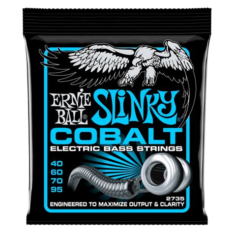 Ernie Ball Extra Slinky Cobalt Cordes De Basse