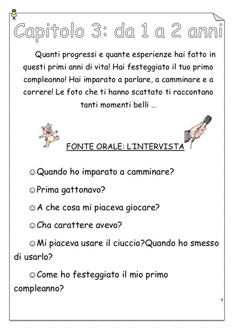 La Storia Personale Schede Didattiche Per La Scuola Primaria Artofit