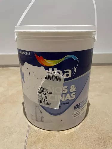 Latex Antihongo Alba Baños Y Cocina 4 Litros Sin Usar MercadoLibre