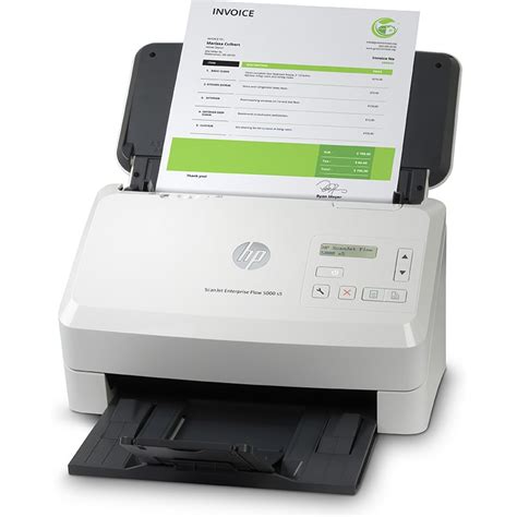 Hp Scanjet Enterprise Flow S Sheet Feed Document Scanner Fw A