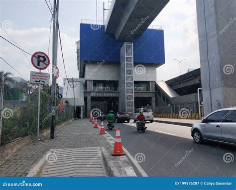 MRT Fatmawati Station In South Jakarta Editorial Photography Image Of