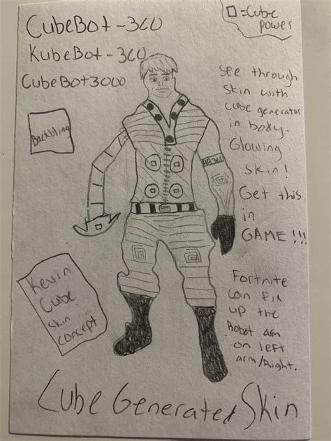 Cube Skin Concept R Fortnitebr