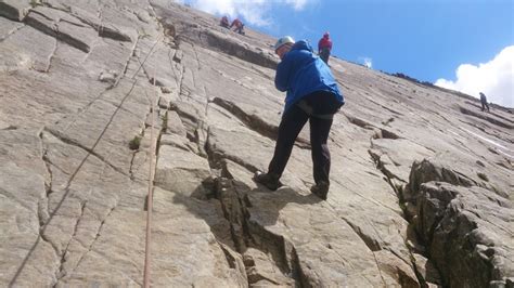 Learning How To Rock Climb For The First Time In Snowdonia With