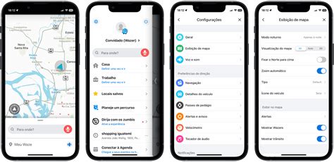 Waze Como Alterar A Visualiza O Do Mapa Iphone E Ipad Macmagazine
