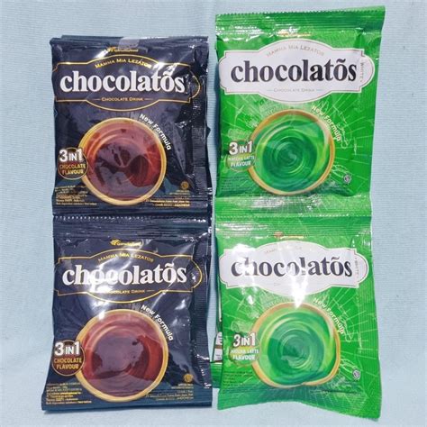 Jual Chocolatos Chocolate Matcha Drink 1 Pcs Shopee Indonesia