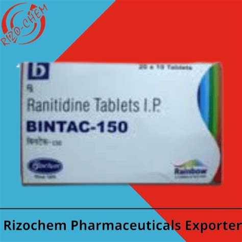 Ranitidine Hydrochloride BINTAC 150 Rizochem Pharmaceuticals