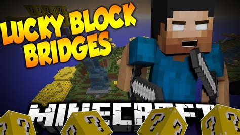 Minecraft New Bridges Pvp Lucky Block Mod W Jeromeasf Vikkstar