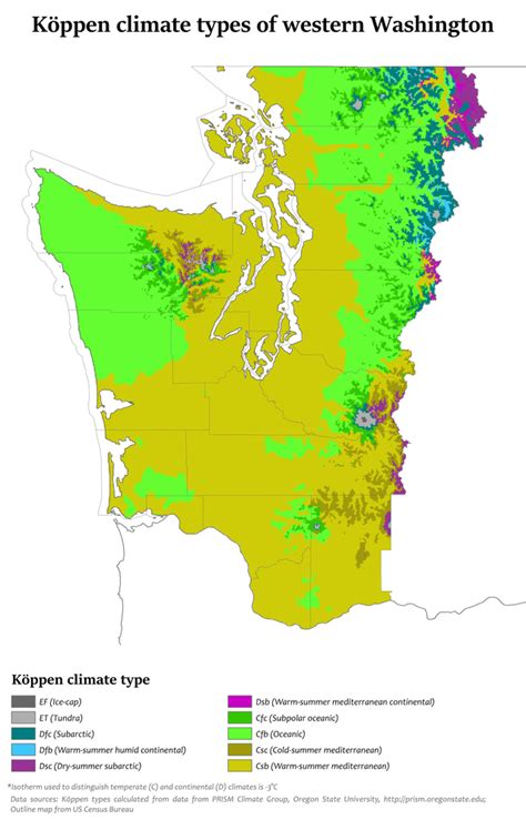 Koppen Climate Types Of Western Washington Rmapporn