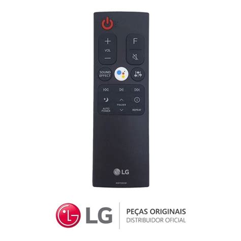 Controle Remoto Akb75595381 Soundbar LG Novo Original No Shoptime