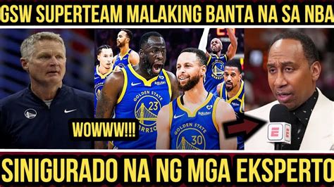 Breaking Warriors Superteam Malaking Banta Na Sa Nba Sinigurado Na Ng