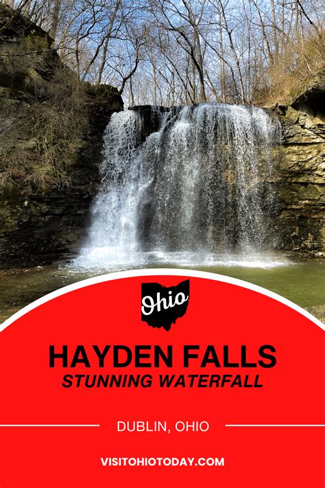 Hayden Falls Hidden Dublin Waterfall Visit Ohio Today