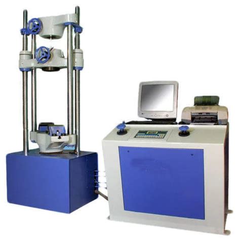 Analogue Cum Computerized Universal Testing Machine Model SSS UTM 10 M