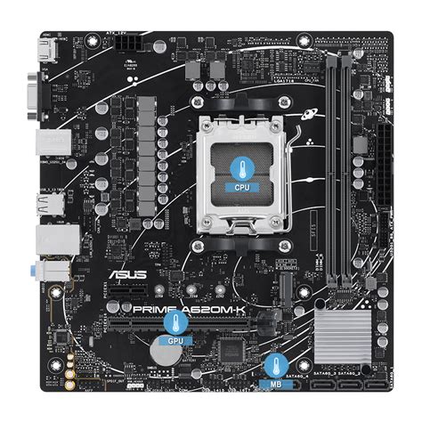 Tarjeta madre ASUS A620 AMD PRIME A620M K CSM Motherboards ASUS México