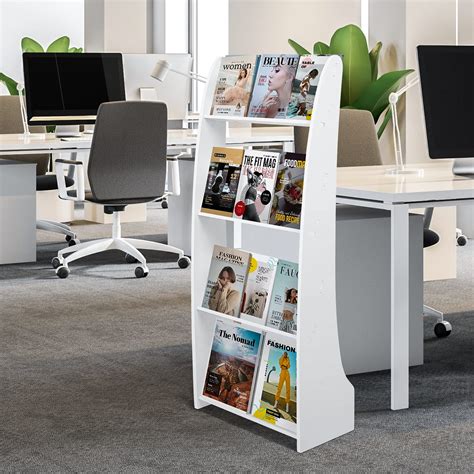 Buy Foriy Magazine Holder Floor Standing Magazine Rack Brochure