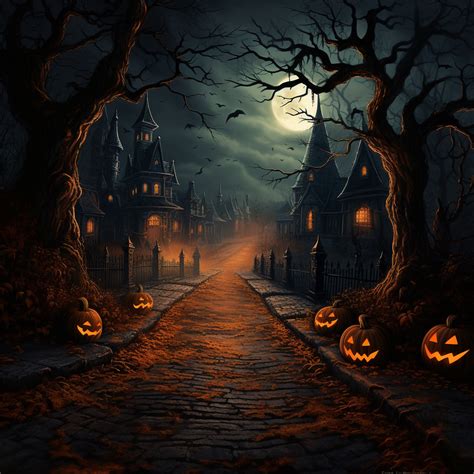 A Creepy Halloween Night Pc Background By Jzsonetsy On Deviantart