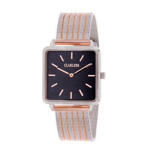 Montre Femme Clueless Bcl Bracelet Acier Sur Bijourama