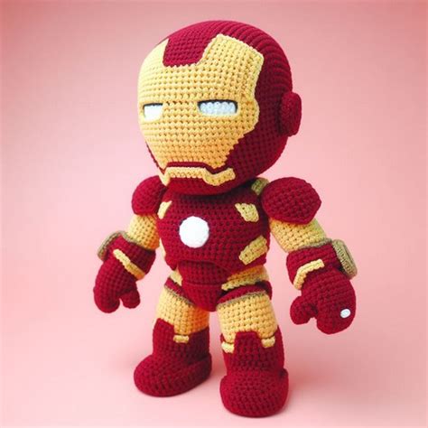 Crochet Iron Man Amigurumi Idea The Amigurumi