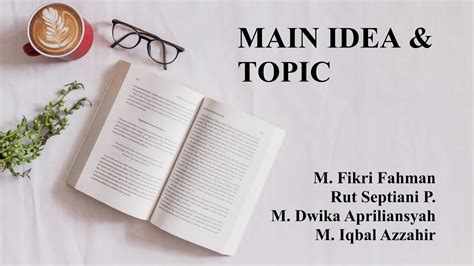 Perbaikan Main Idea Topic M Fikri Fahman Rut Septiani P Youtube