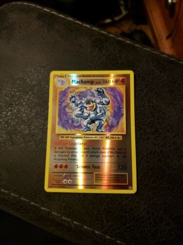 Machamp Reverse Holo Rare Xy Evolutions Pokemon Card Values