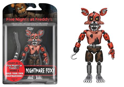 Five Nights At Freddy S Nightmare Foxy Articulated Action Figure