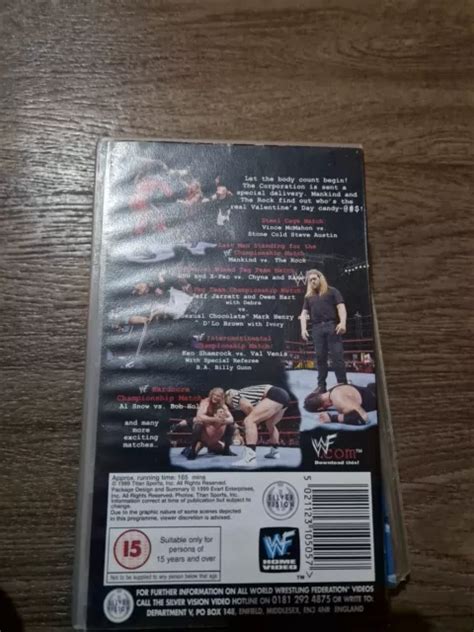 Wwf St Valentines Day Massacre Vhs Picclick Uk