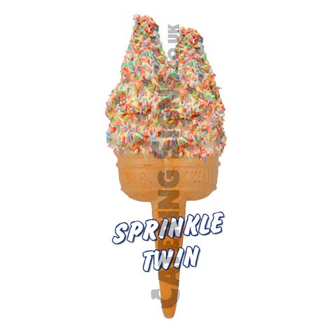 Sprinkle Twin Cone Wazas Whippy