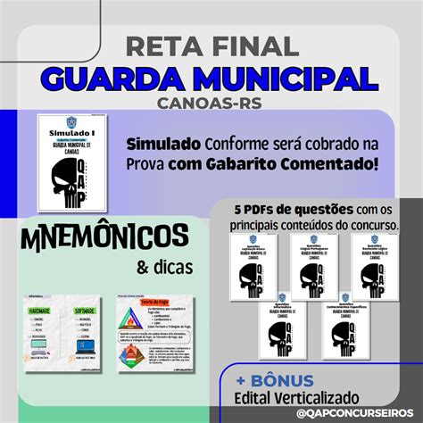 Reta Final Guarda Municipal Canoas Rs